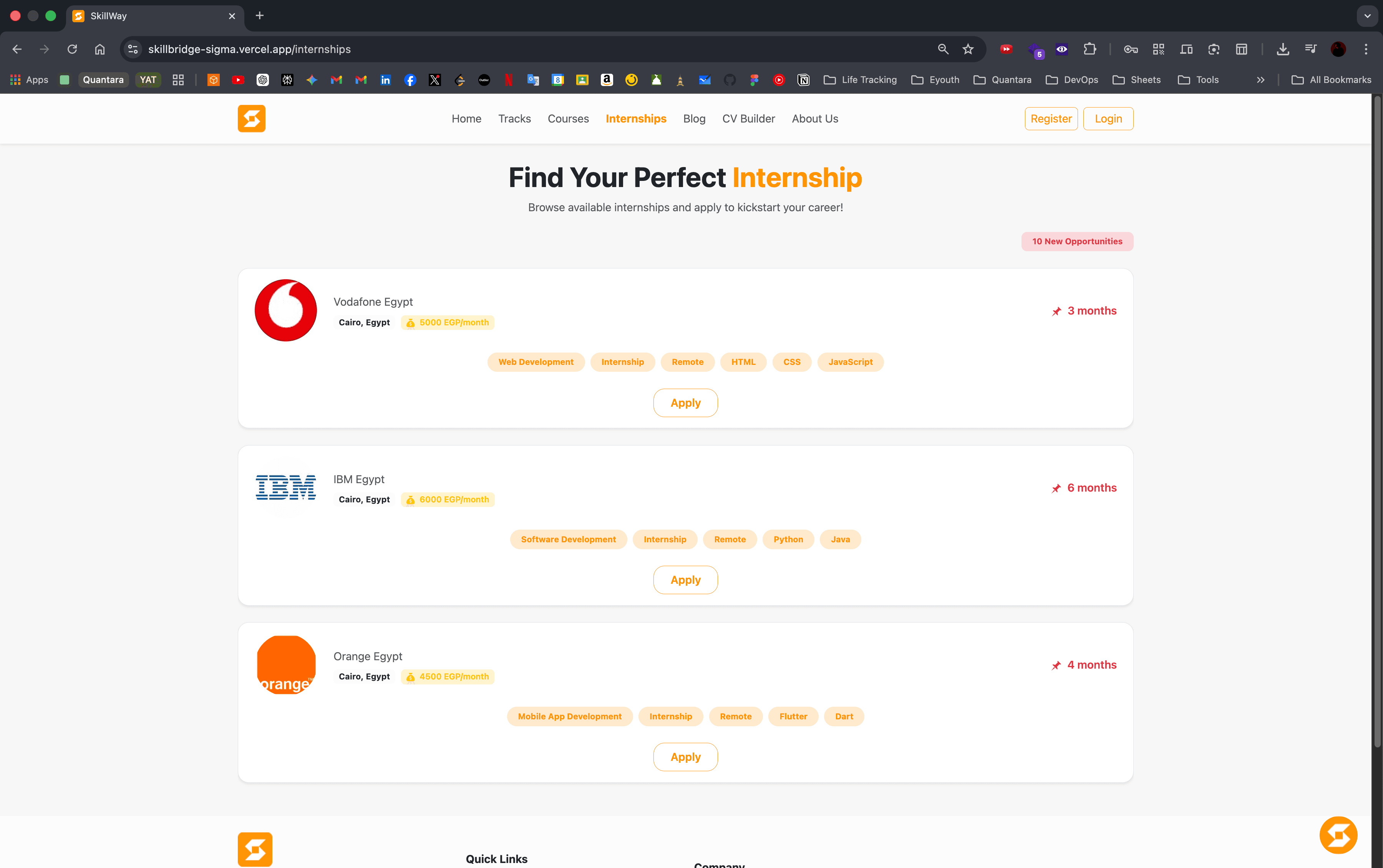 SkillEra recommendation workflow
